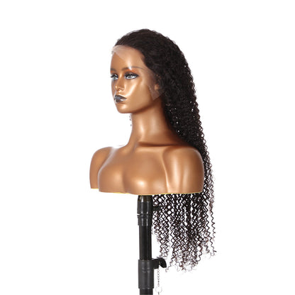 PERRUQUE DENTELLE HD 1B KINKY CURLY