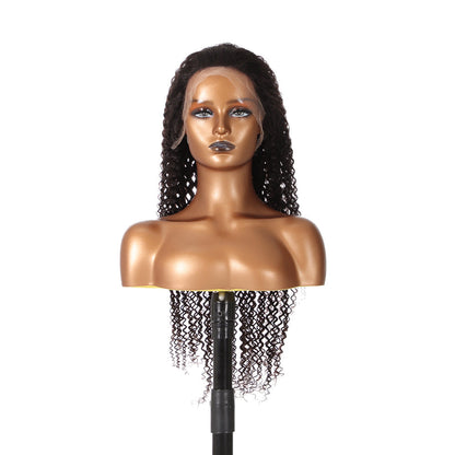 PERRUQUE DENTELLE HD 1B KINKY CURLY